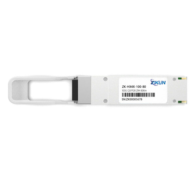 100G SFP Module QSFP28 ZR4 80Km Optical SFP Fiber Transceiver
